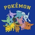 thumbnail image 2 of Men's Pokemon Eeveelutions Sweatshirt Royal Blue X Large, 2 of 4