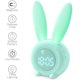 thumbnail image 2 of Lindo reloj despertador electrónico lindo conejo - verde Adepaton LL-0102-1, 2 of 8