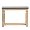 thumbnail image 4 of Console Table With Wood, 42x15.7x31", Concrete Surface For Living Room Rustic Modern Table, & Wood Frame Build, 4 of 5