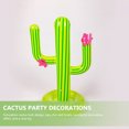 thumbnail image 4 of 3 sets of Inflatable Cactus Toss Rings Game Floating Inflatable Rings Party Toys, 4 of 9