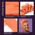 thumbnail image 5 of Women Turbans and Head Wraps, Skull-Caps, African Turban Flower Knot Pre-Tied Bonnet Beanie Cap for Women&nbsp;, 5 of 7