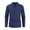 Navy, variant on Raeneomay Long Sleeve Shirts for Men Fashion Solid Color Vintage Medieval Lace-up Shirt Long Sleeve Lapel Top/Shirt