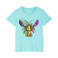 thumbnail image 1 of RXIRUCGD 2025 Vêtements d'Été pour Enfants T-shirt Imprimé Mode Mignon Col Rond Manches Courtes, 1 of 5