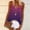 Purple, variant on Tops for Women, Fashion Women's Summer Round-Neck Sleeveless Print Casual CamisTop Blouse, Womens Gifts, M