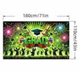 thumbnail image 3 of Danhjin Polyester Background Congrats Grad Backd Grad Backd Graduation Decorations Backd Backdrop, 3 of 6