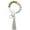 B, variant on Fashion Creative Keychain Bracelet Wristlet Key Ring Beaded Bangle Tassels Leopard Print Key Chains For Women