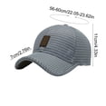 thumbnail image 3 of Fashionable Mesh Baseball Cap Adjustable Cap Circumference Breathable Casual Cap, 3 of 6