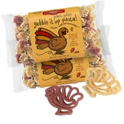 Pastabilities Gobble Turkey Pasta, Fun Shaped Turkey Noodles for Kids and Holidays, Non-GMO Natural Wheat Pasta 14 oz 2 Pack