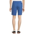 thumbnail image 3 of George Men’s Cozy Fleece Lounge Shorts with Zipper Pocket, 3 of 5