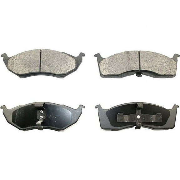 Front Brake Pad Set - Compatible with 1998 - 2004 Dodge Intrepid 1999 2000 2001 2002 2003