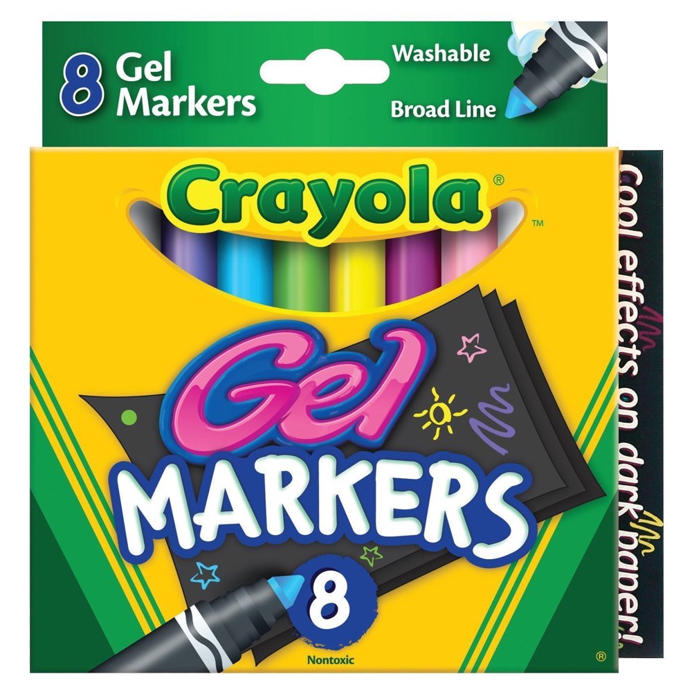 Crayola 8 Count Gel Fx Washable Markers Case Of 24 Packs