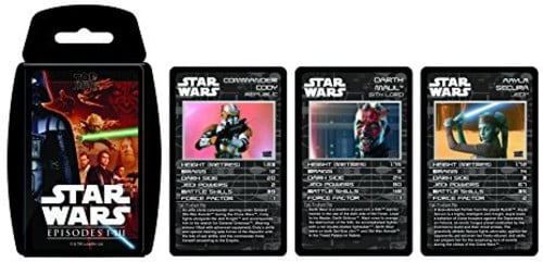 Top TRUMPS 13735 Star Wars 1-3 Specials Game for sale online 
