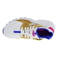 thumbnail image 5 of Nike Huarache Run (GS) Big Kids Shoes White/Metallic Gold/Racer Blue 654280-109, 5 of 6