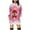 Pink, variant on TJAZFJPA Dresses Women Formal Party Ladies Christmas Christmas Print Hoodie Dress Beach Sundresses for Women Black Summer Dress for Women