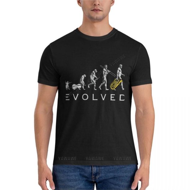 Tuba Evolution Essential camiseta para hombre camisetas gráficas de entrenamiento camisetas para hombre camisetas de verano