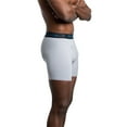 thumbnail image 6 of Fruit of the Loom Men's Breathable Cotton Micro-Mesh Boxer Briefs, 3-Pack, 6 of 10