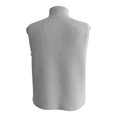thumbnail image 2 of Chaleco George para Mujer, con Cuello Alto, Cierre en Pecho, Contraste en Cintura Gris Talla CH, 2 of 4