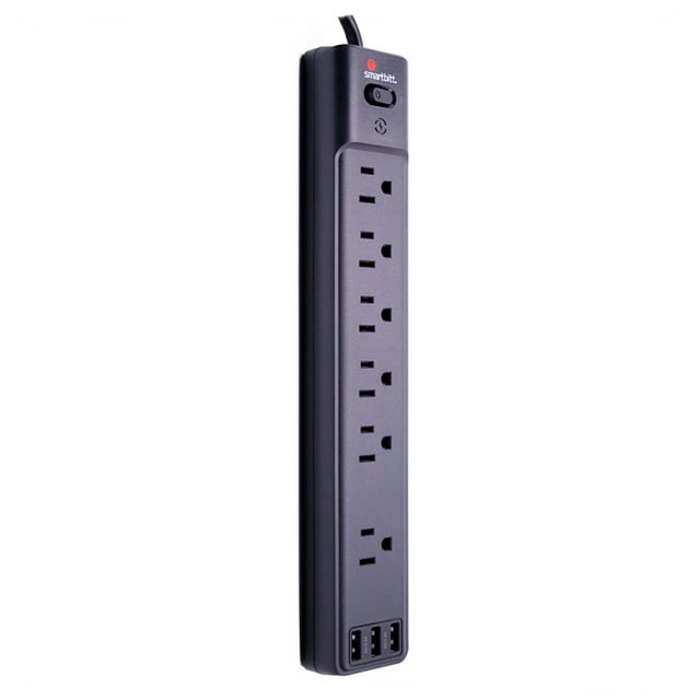 Supresor de Picos de Voltaje Smartbitt SBSS-B6-3U