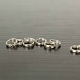 thumbnail image 3 of 200pcs Stainless Steel Fishing Split Rings For Blank Lures Connectors Double Loop Rings Fishing Tackle, 3 of 8