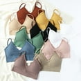 thumbnail image 4 of Lingerie Sans Coutures Col en V 2 Pcs pour Femmes Soutien-Gorge et String Sans Rembourrage, 4 of 5