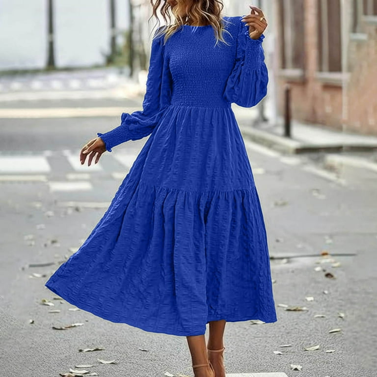 green emerald velvet dress Women Fall Dresses 2024 Trendy V Neck Floral Print Boho Tunic Dresses Strap  Eyelet Loose Mdi Summer Fall Casual Dresses at Amazon Women's Clothing store