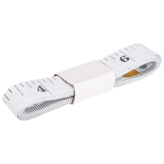 M Buder Soft Tape Measure 150cm 60in PVC Plastic for Measuring Chest/Waist Circumference, Flexible Body Measuring Ruler for Sewing Tailor Craft, Dual Sided Alignment Measuring Tools
