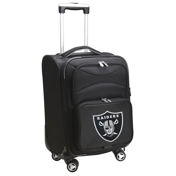 MOJO Black Las Vegas Raiders 21" Softside Spinner Carry-On