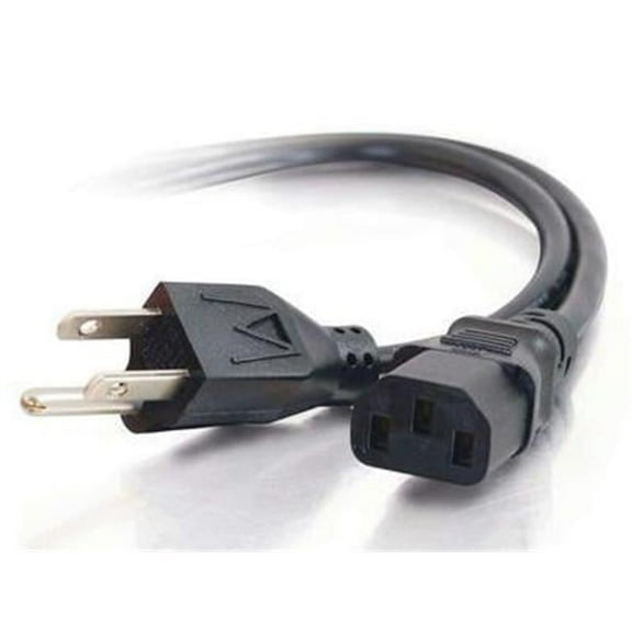 12Ft Universal Power Cord C-13 To 5-15P