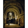 thumbnail image 3 of Bouton, Charles-Marie 12x14 Black Modern Framed Museum Art Print Titled - Chapelle Du Calvaire, 3 of 5