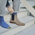 thumbnail image 5 of GoldToe Men's Lightweight Casual Stanton Crew Socks, Dark Blue (6), 5 of 5