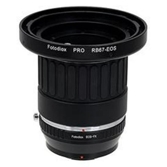 Fotodiox RB75-EOS-FXRF Pro Lens Mount Adapter - Mamiya RB67 Mount SLR Lens To Fujifilm X-Series Mirrorless Camera Body