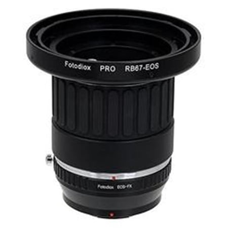 Fotodiox RB75-EOS-FXRF Pro Lens Mount Adapter - Mamiya RB67 Mount SLR Lens To Fujifilm X-Series Mirrorless Camera Body