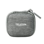 TELESIN Camera Bag, Protective Case for Digital Camera, Compatible with GO 3/ HERO7 8 9 10 11 12, Action3 4, XTU MAX, SJ11, AKASO Brave7