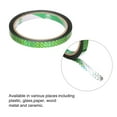 thumbnail image 4 of Uxcell Green Check Pattern Metalized Tape 0.4" x 55 Yards Decor Tape for Detailing Accent Wall Graphic Arts, 4 of 6