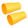 thumbnail image 5 of Unique Bargains 2pcs Bathroom Toothbrush Tumblers PP Cup for Bathroom Kitchen Color Yellow 4.92''x3.03'', 5 of 7