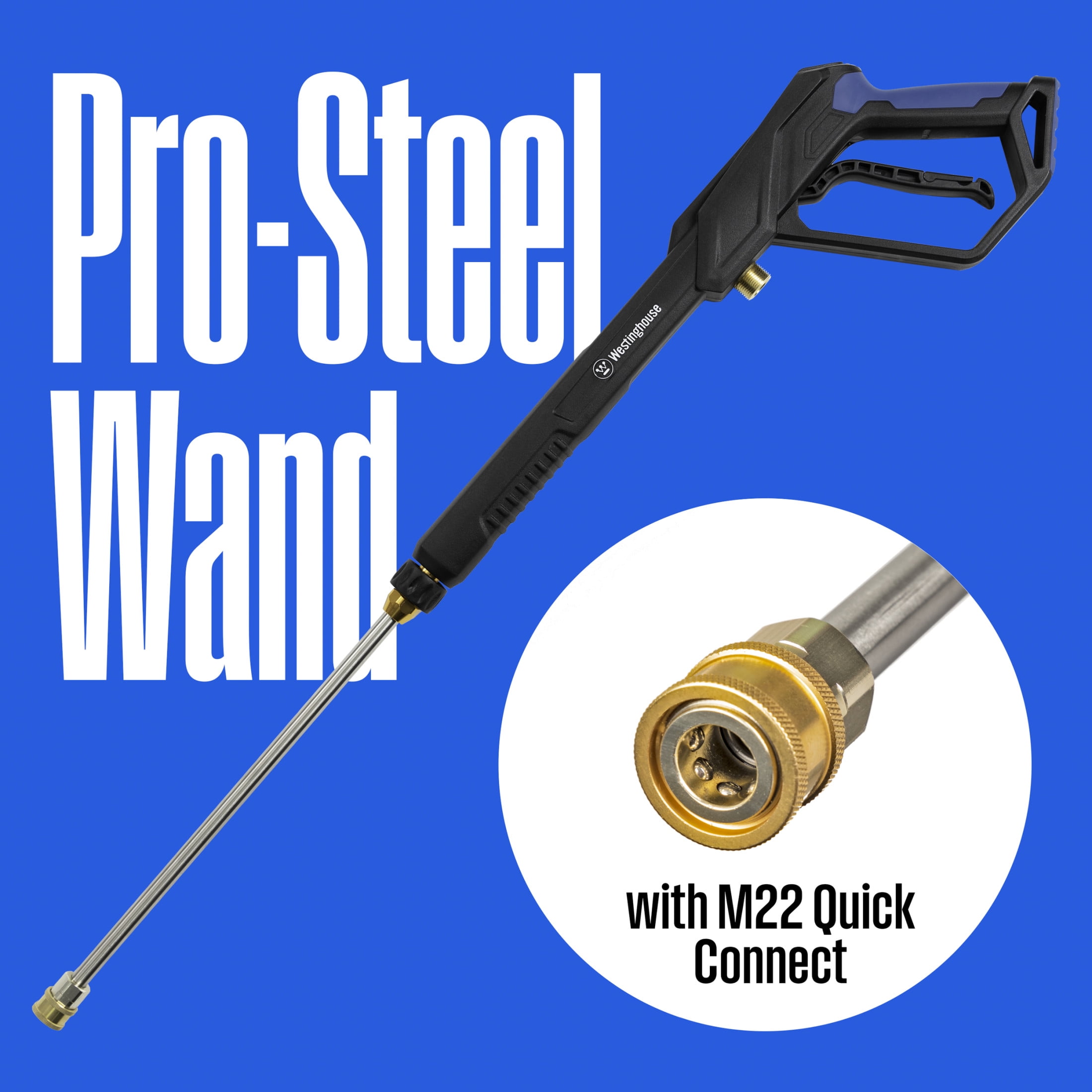 Westinghouse WPX2300e Heavy Duty 2300 Max PSI 1.76 Max GPM Electric Pressure washer with 5 Spray Tips and Soap Tank
