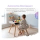 thumbnail image 4 of Mesa y Silla para Niños, Escritorio Infantil Altura Ajustable, Madera de Haya, 1 a 8 Años, Greige, 4 of 7