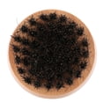 thumbnail image 3 of Brocha moldeadora de afeitado para limpieza de barba con mango de madera de pelo de jabalí Natural para hombres (haya), 3 of 8