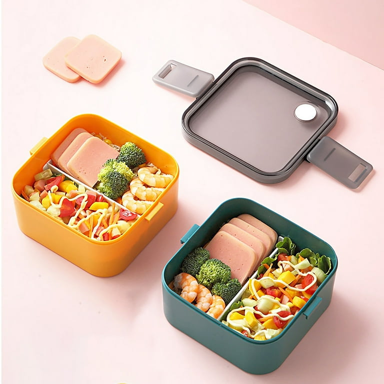 Insulated Bento Box Lunch Box For Adults And Teens - - Dual-layer