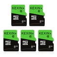 thumbnail image 1 of Tarjeta micro SD KEXIN de 8 GB, paquete de 5 con adaptador SD UHS-I C10, 1 of 8
