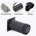 thumbnail image 3 of Adjustable Stainless Steel Furniture Legs with 150mm Height and 0-15mm Adjustable Range, 3 of 5