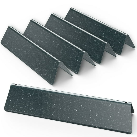 5 Pcs Heating Plate Snow Enamel Gas Grill Cover Replacement Parts High-Quality Stainless Steel Enamel Bbq Grill Hot Plate