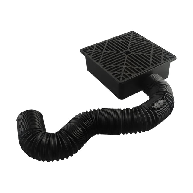 Low Profile Drain Kit for Catch Basin, 9.05×9.05in - Underground Water