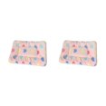 thumbnail image 4 of relayinert Polyester Washable And Machine Washable Pet Mat For Easy Cleaning Soft And Breathable Pet Bed pink heart 30*40cm 2Set, 4 of 6