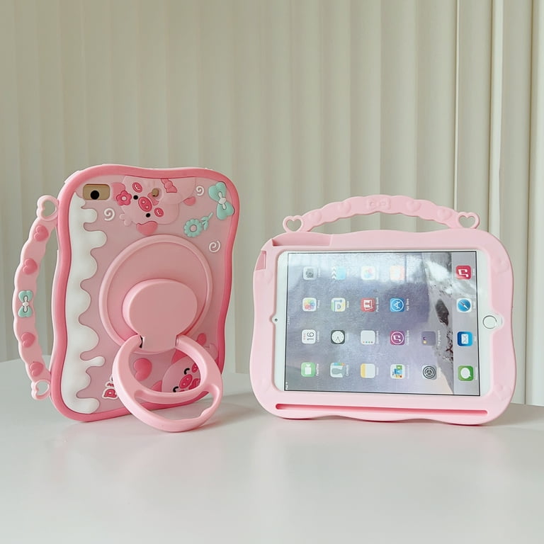 ELEHOLD for iPad mini 7 (A17 Pro)2024/6th Case,Cute Cartoon Soft