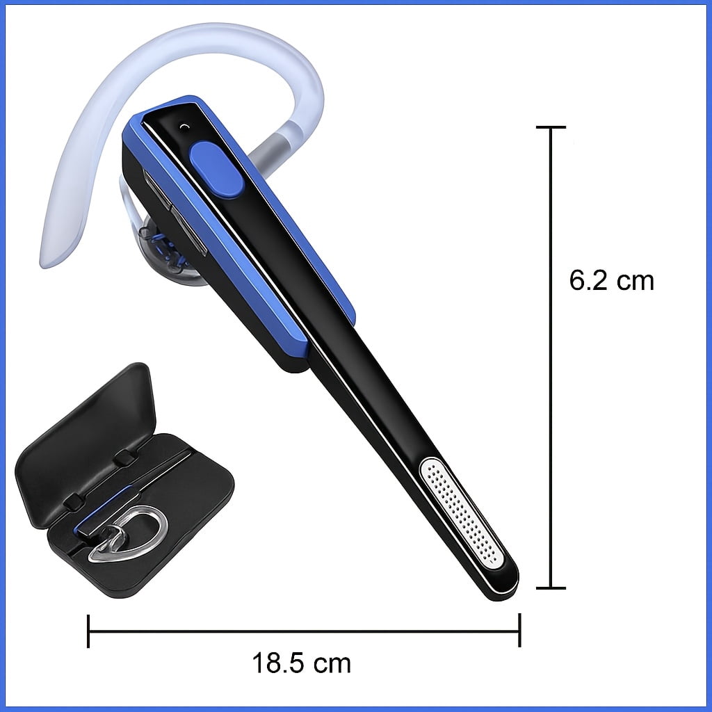 Bluetooth Headset, Wireless Business Earpiece V4.1 Lightweight Noisy Suppression Bluetooth Earphone with Microphone for Phone/Laptop/Car, Suitable for B F And Christmas