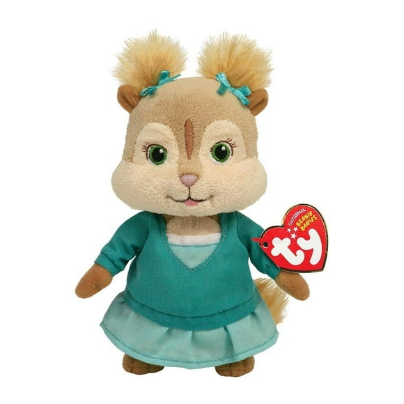 TY Beanie Baby - ELEANOR the Chipette (Alvin & the Chipmunks Movie) (6 inch)