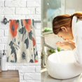 thumbnail image 7 of Yayeee 2 Pack Hand Towels for Bathroom 100% Cotton 16" x 28" Soft Absorbent Kitchen Towel, Large Red Floral Pattern, 7 of 7