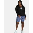 thumbnail image 3 of Terra & Sky Women’s Plus Zip Hoodie, Sizes 1X-4X, 3 of 4