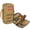 Brown, variant on TRIPGEAR Heavy Duty 2 Compartments Tool Bag, Water Resistant Wide Mouth Utility Pouch